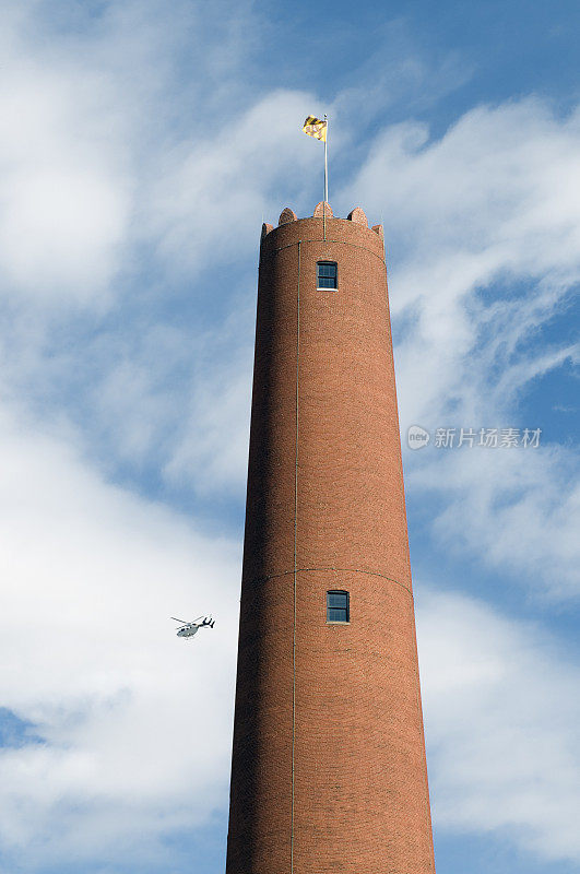 马里兰州巴尔的摩市的Shot Tower